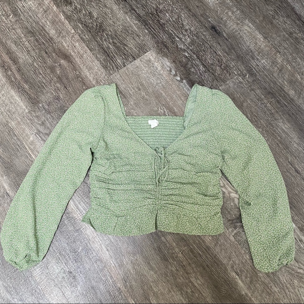 Ruched Bust Blouse H&M